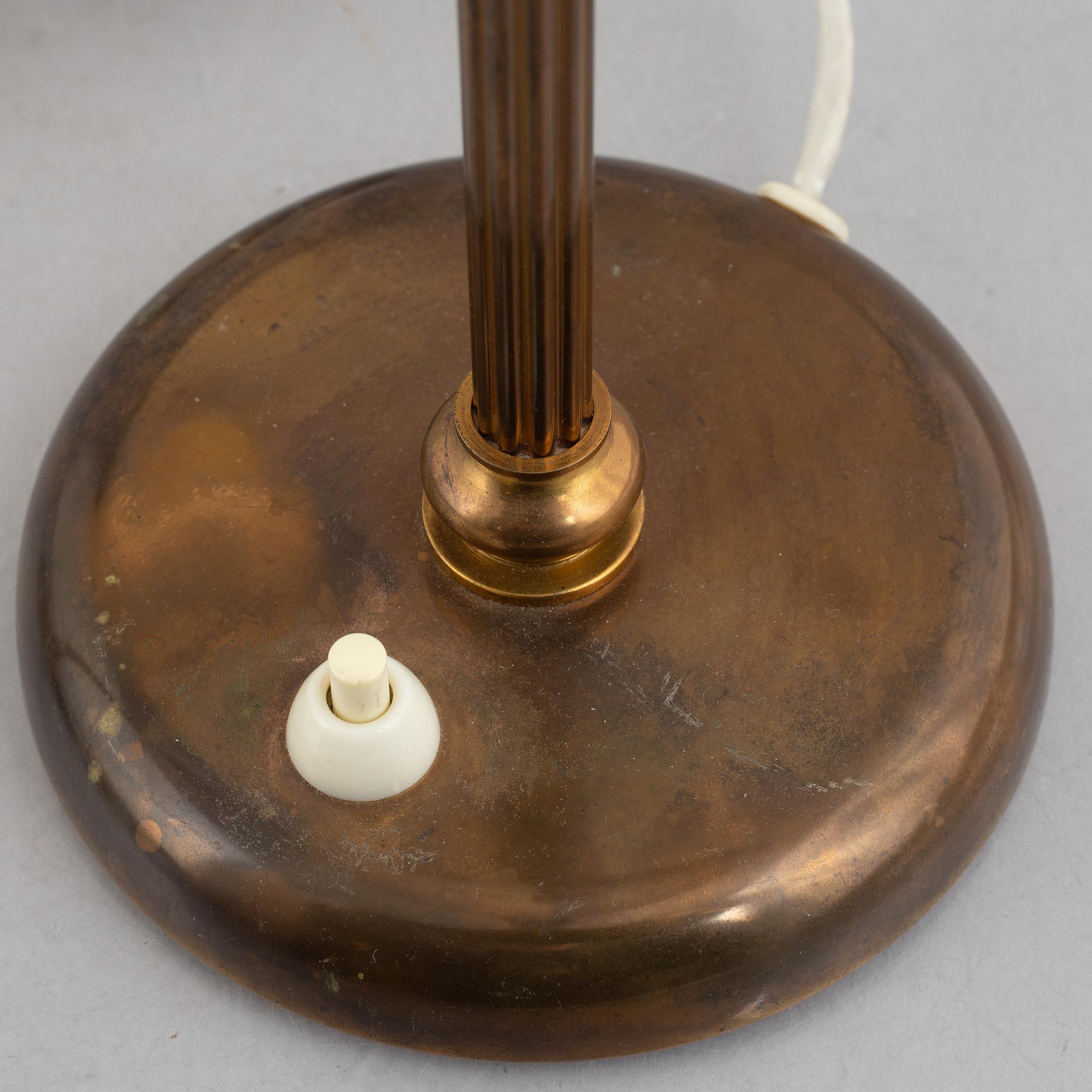 Harald Notini, table lamps, a pair, model "15683", Arvid Böhlmarks Lamp Factory.