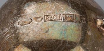 BESTICK, 11 st, silver, finska stämplar. Vikt. tot. 222 g.