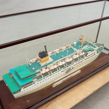 Model boat "MF Kambuna" 1984 Jos L Meyer.