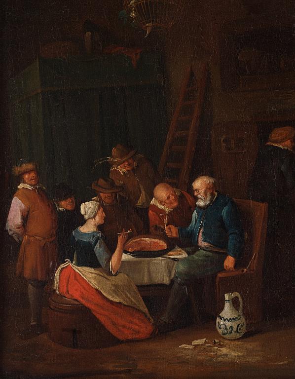 Egbert van Heemskerk Circle of, Interiorof an inn.