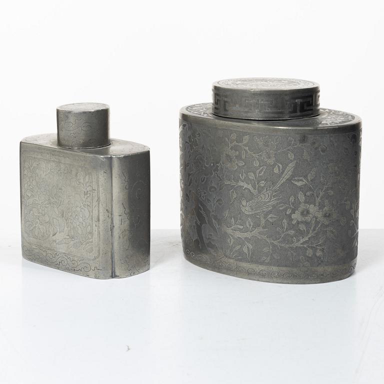 Tedosor, 2 st, tenn, Kina, 1800-tal.