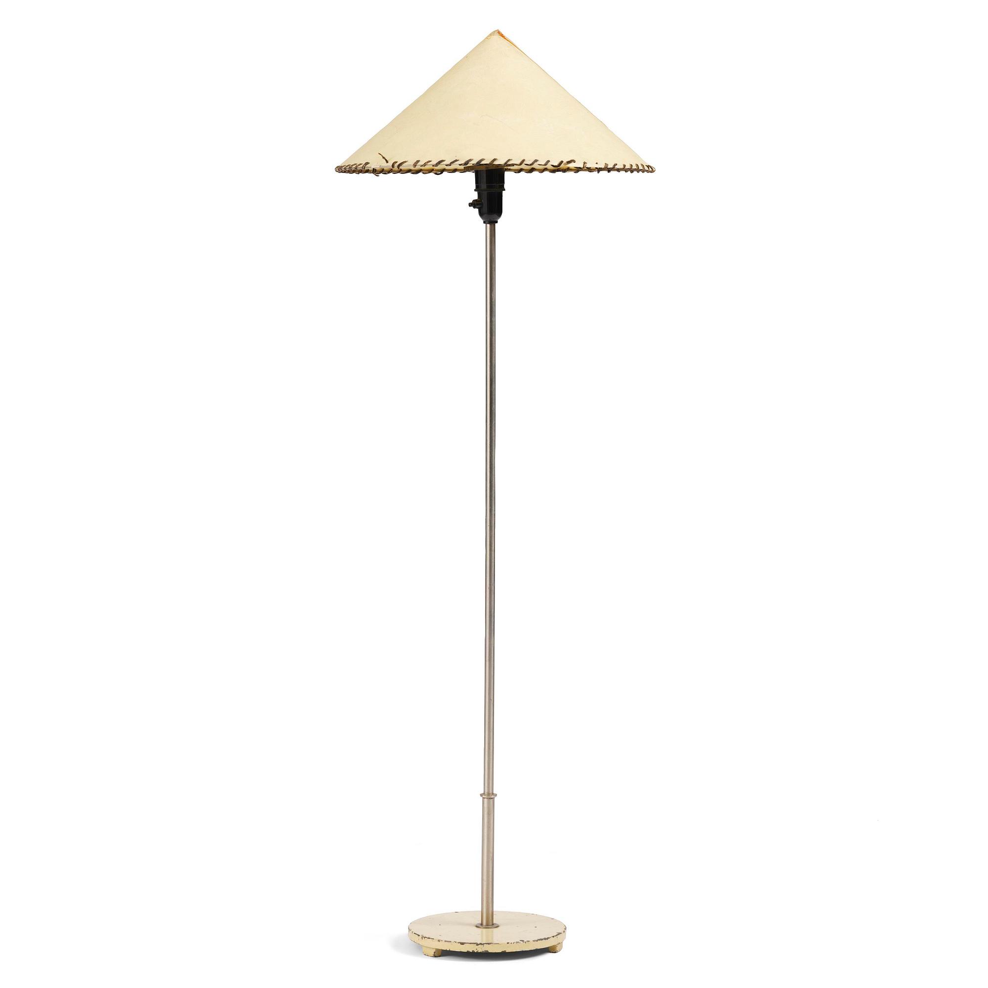Harald Notini, a floor lamp model 15212, Arvid Böhlmarks Lampfabrik, Stockholm, 1930s.
