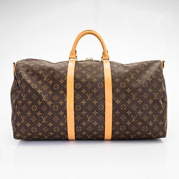 Louis Vuitton, laukku, "Keepall 55 Bandoulière".