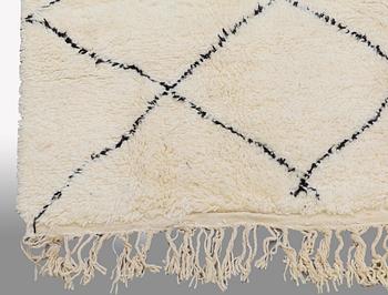 A moroccan rug, 277 x 200 cm.