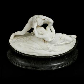 SKULPTUR, alabaster, 1900-talets första hälft.