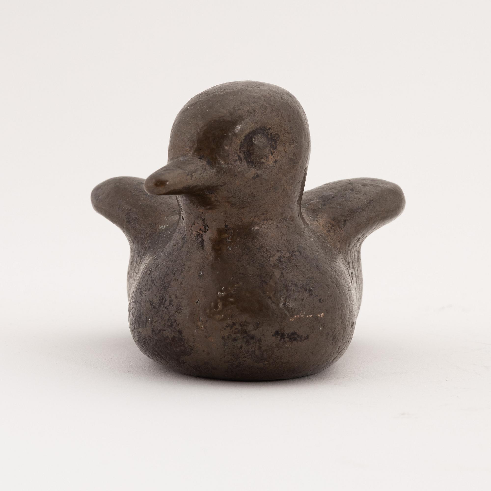 Göran Lange, skulptur, brons, signerad I/VIII.