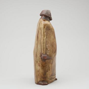 An Åke Holm stoneware figure, 'Saul and David', Höganäs, 1950's.