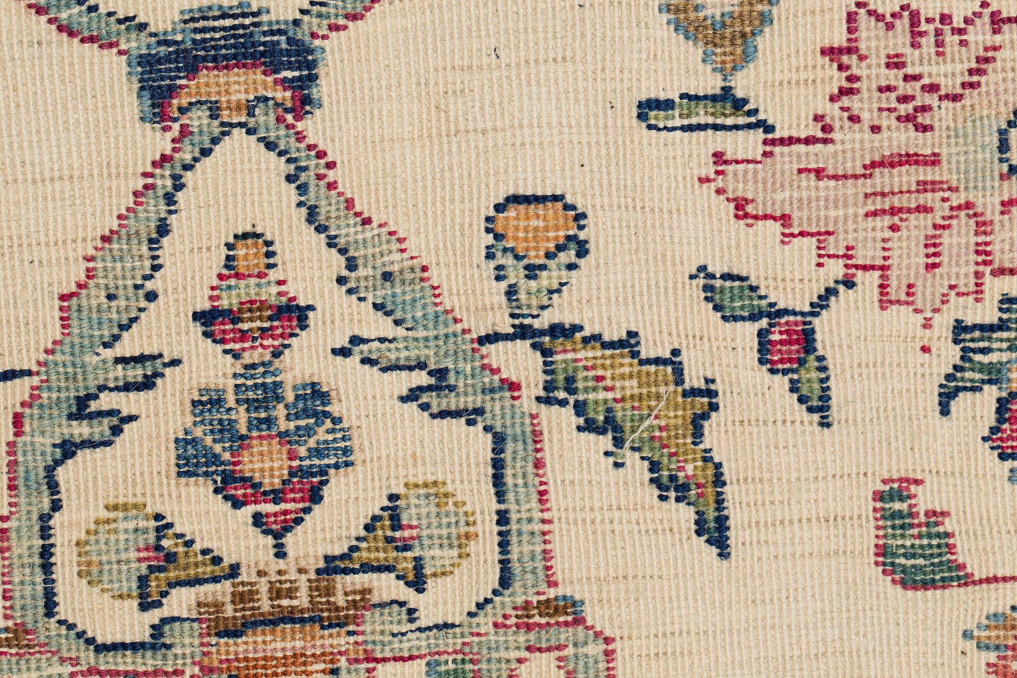 MATTA, Souf Keshan, reliefklippt, semiantik. Ca 154 x 97 cm.