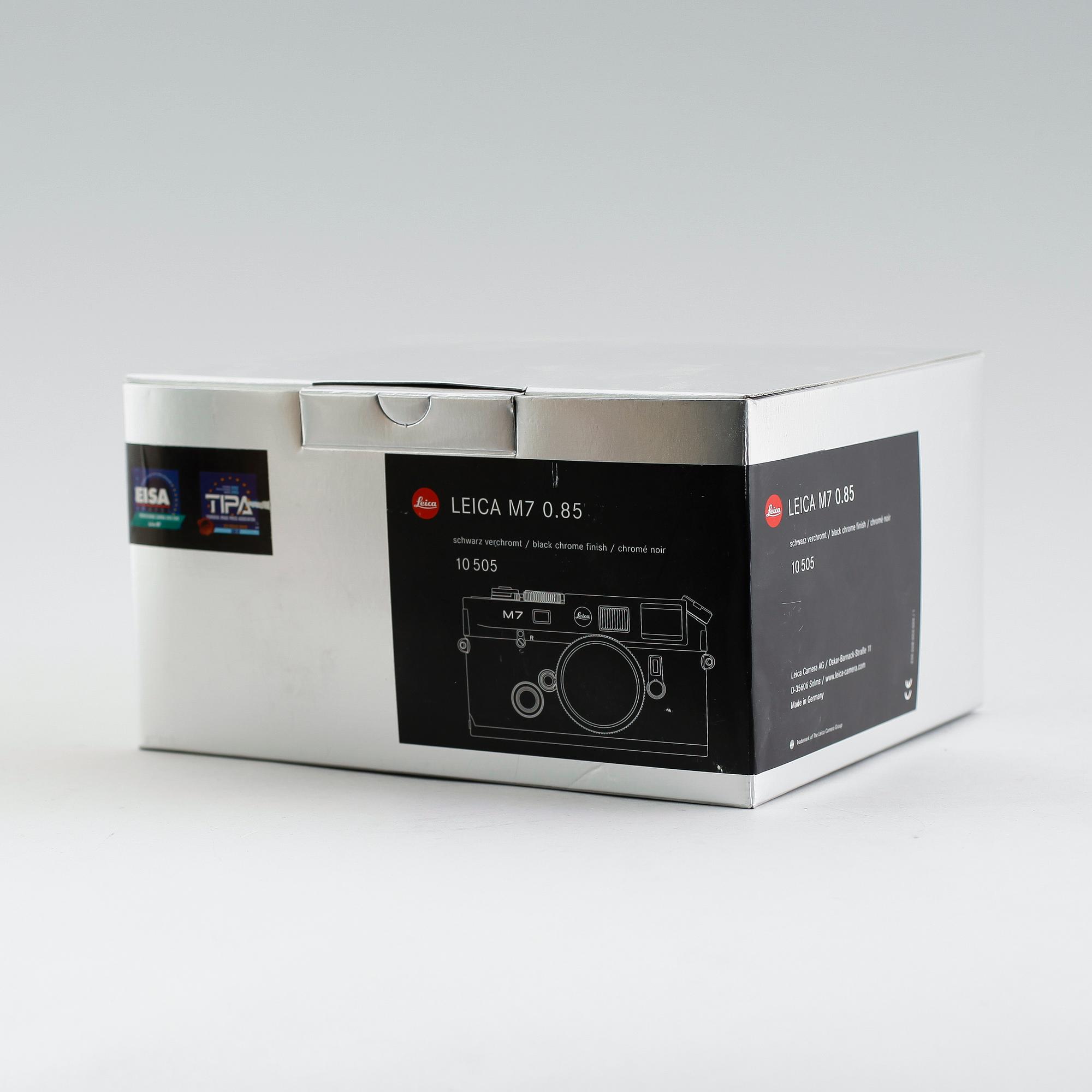 KAMERA, Leica M7, nr 285499, Tyskland, modellen lanserad 2002.