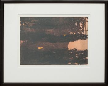 OLA BILLGREN, litografi, provtryck, signerad och daterad -82.