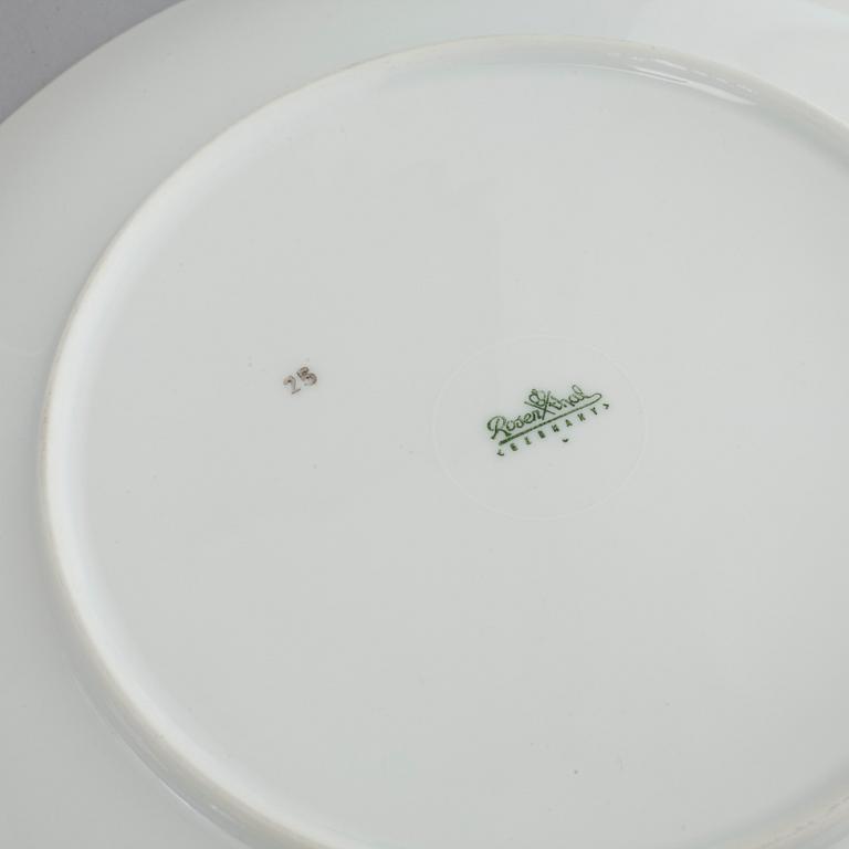 A 56 pieces servis from Rosenthal, late 20th century.