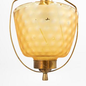 Ceiling lamp, Swedish Modern, 1940s.