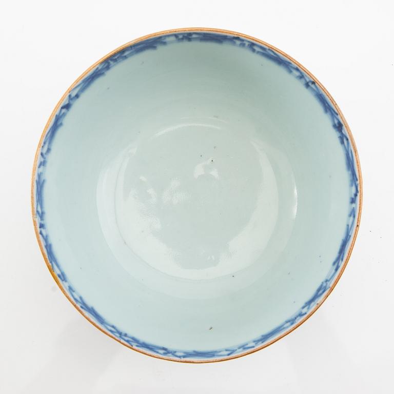 Skål Kina Qianlong (1736-95) porslin.