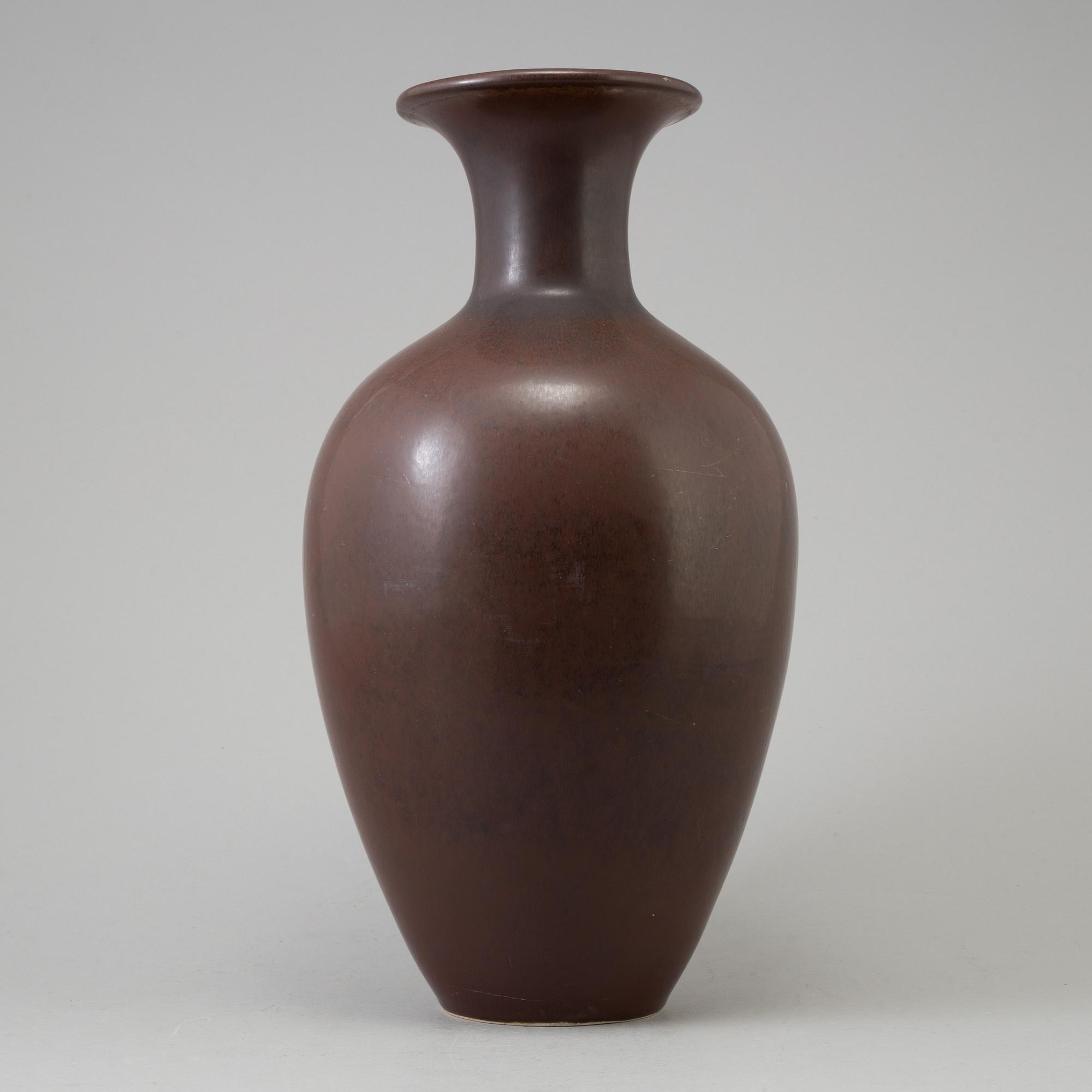 Gunnar Nylund Stoneware floor vase from Rörstrand.