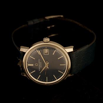 ARMBANDSUR, herr. Eterna-Matic 2002. Automatisk, 1960-tal.