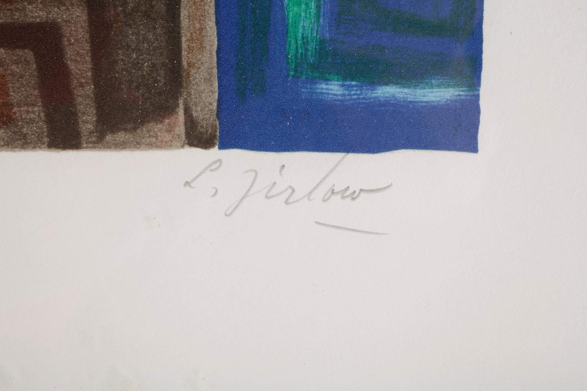 LENNART JIRLOW, färglitografi, signerad och numrerad 6/225.