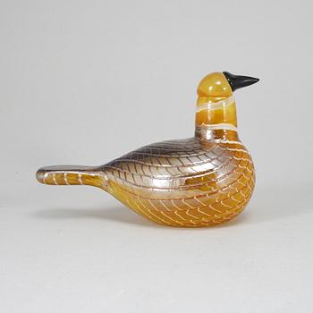 OIVA TOIKKA, lasilintu, Karelian Golden Cuckoo - FinnFest 2004. Signeerattu O. Toikka Nuutajärvi.