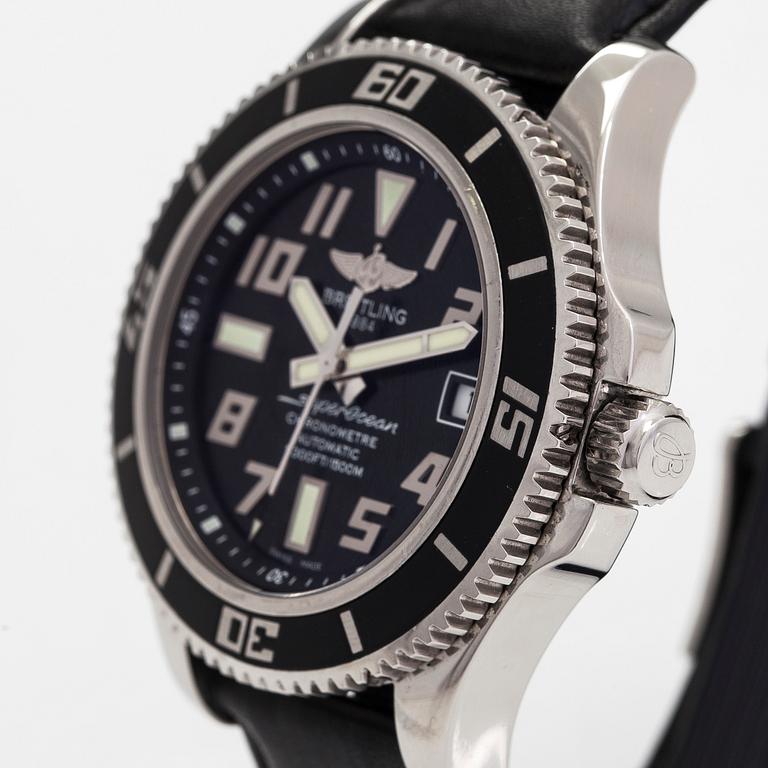 Breitling, Superocean, 1500m, armbandsur, 42 mm.