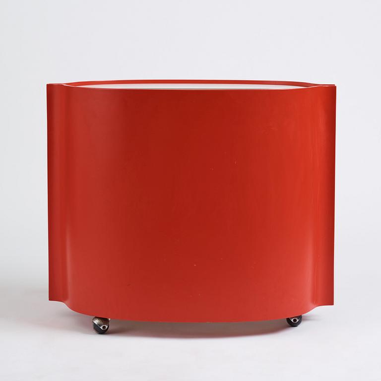 Eugenio Gerli, a bar trolley, "Jamaica", Tecno, Italy, 1960-70s.