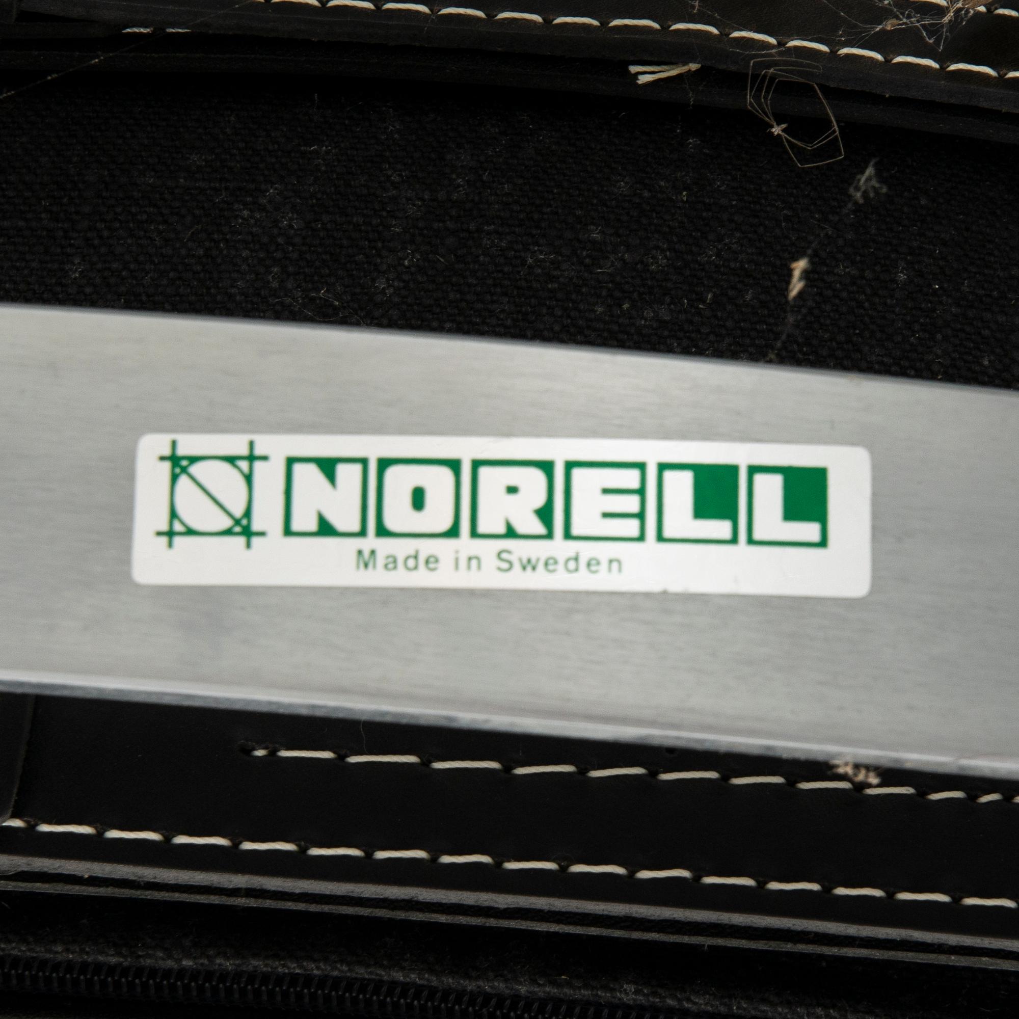 Arne Norell, "Ari", armchair with footstool, Norell Möbel AB.