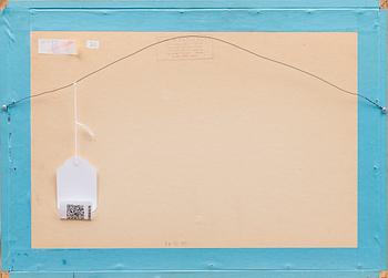 ILSE ACKERMANN, mixed media on board, signed and dated -76.