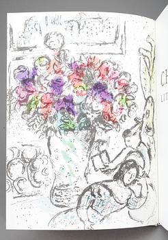 MARC CHAGALL, bok, "Lithographe IV 1969-1973", utgiven av André Sauret, 1974.