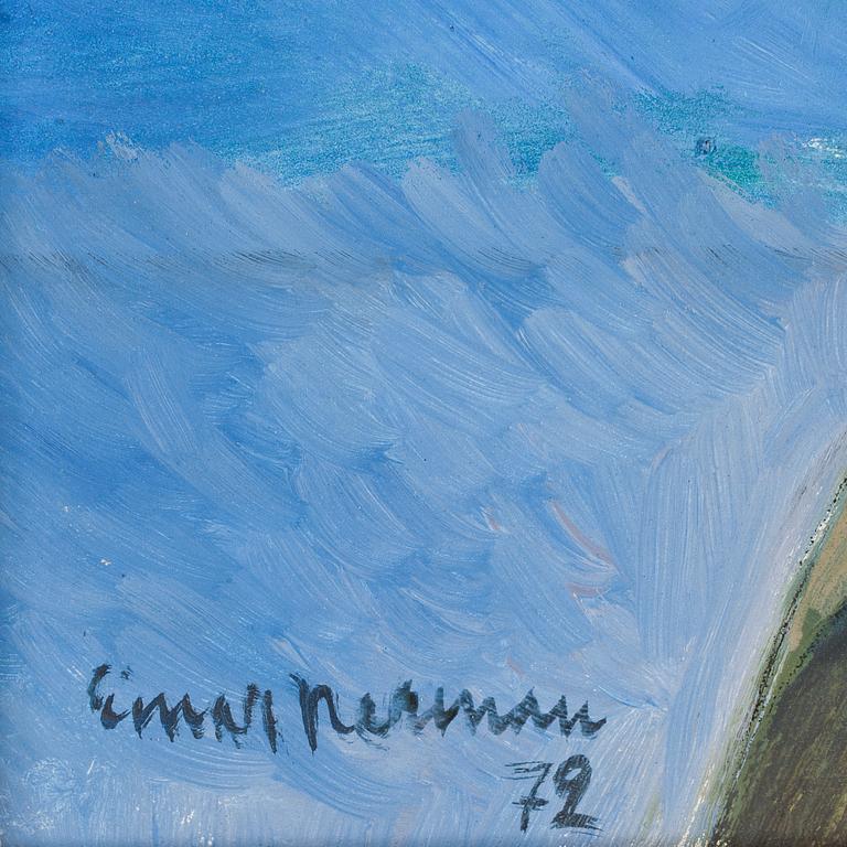 EINAR NERMAN, olja på pannå, sign o dat 72.