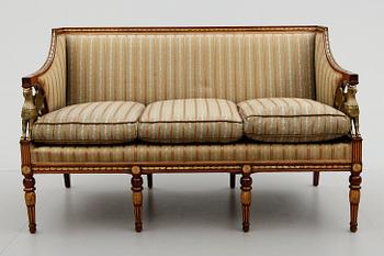 SOFFA, empirestil, 1800-/1900-tal.