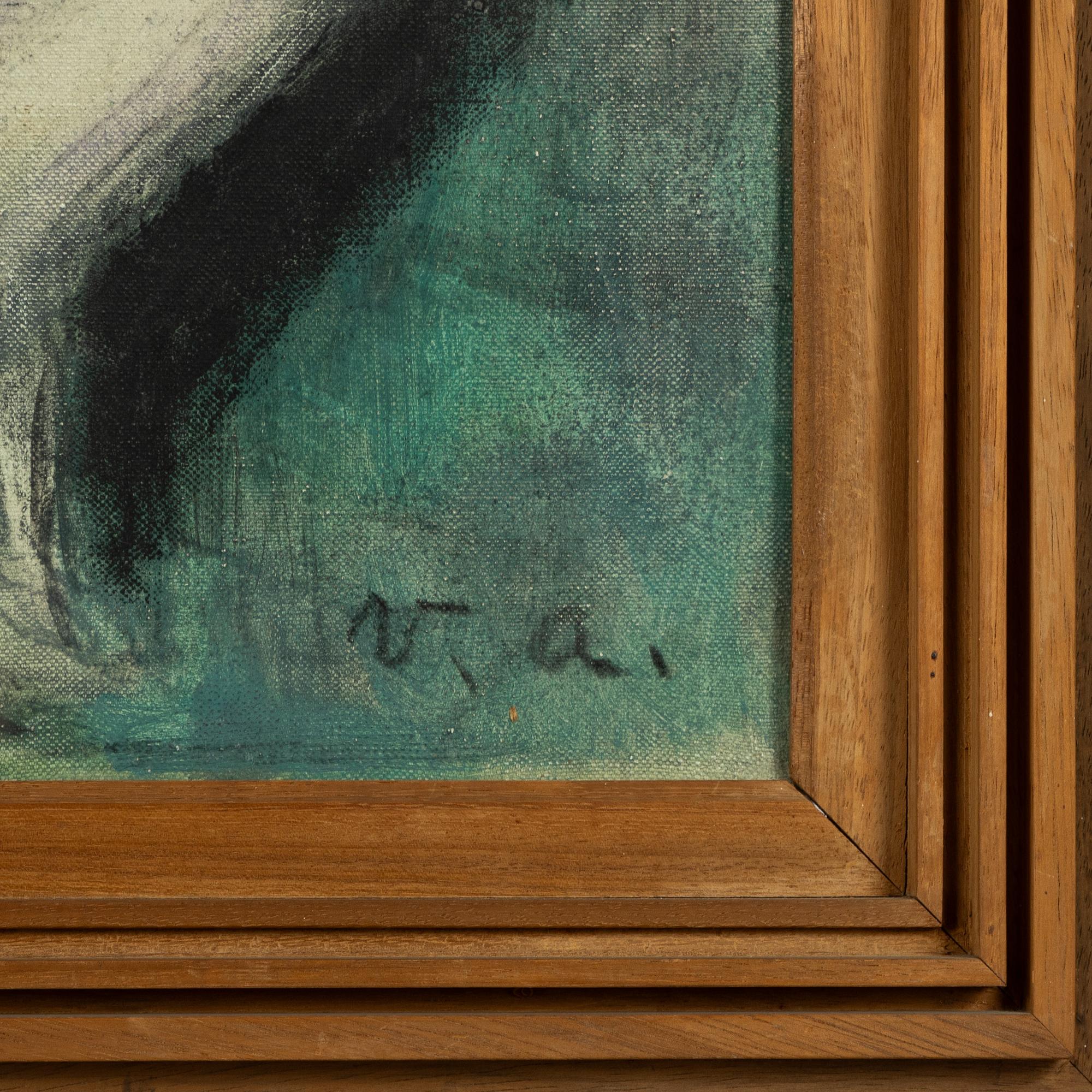 Wäinö Aaltonen, "Onneton tyttö koskenkivellä".