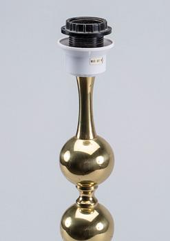 BORDSLAMPA, 1900-talets andra hälft.