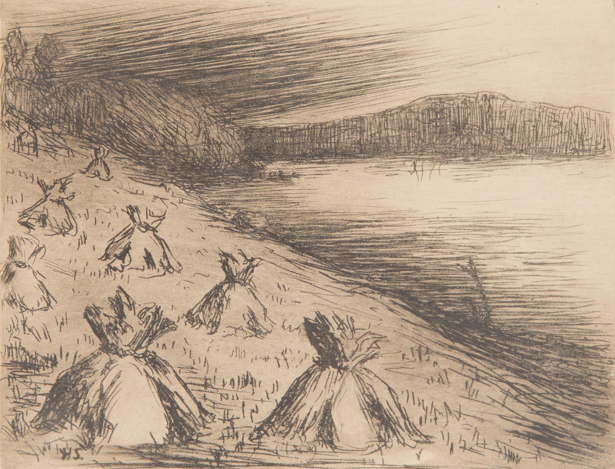 Hugo Simberg, Rye stooks.