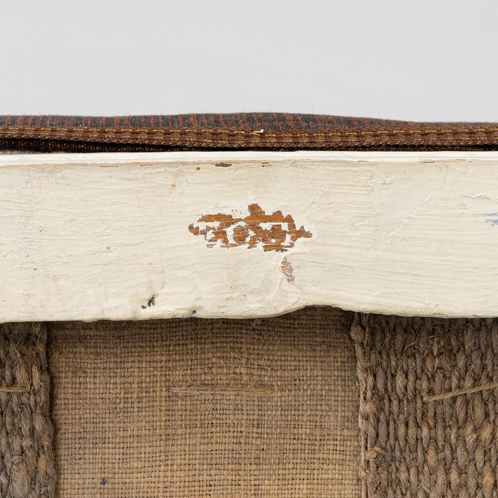 Taburetter, ett par, av Erik Öhrmark (mästare i Stockholm 1777-1813), Sengustavianska.