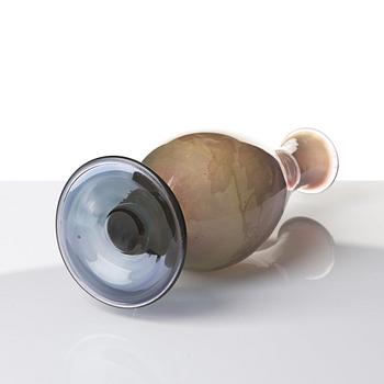 Simon Gate, a "graal" glass vase, Orrefors 1917, no 342.