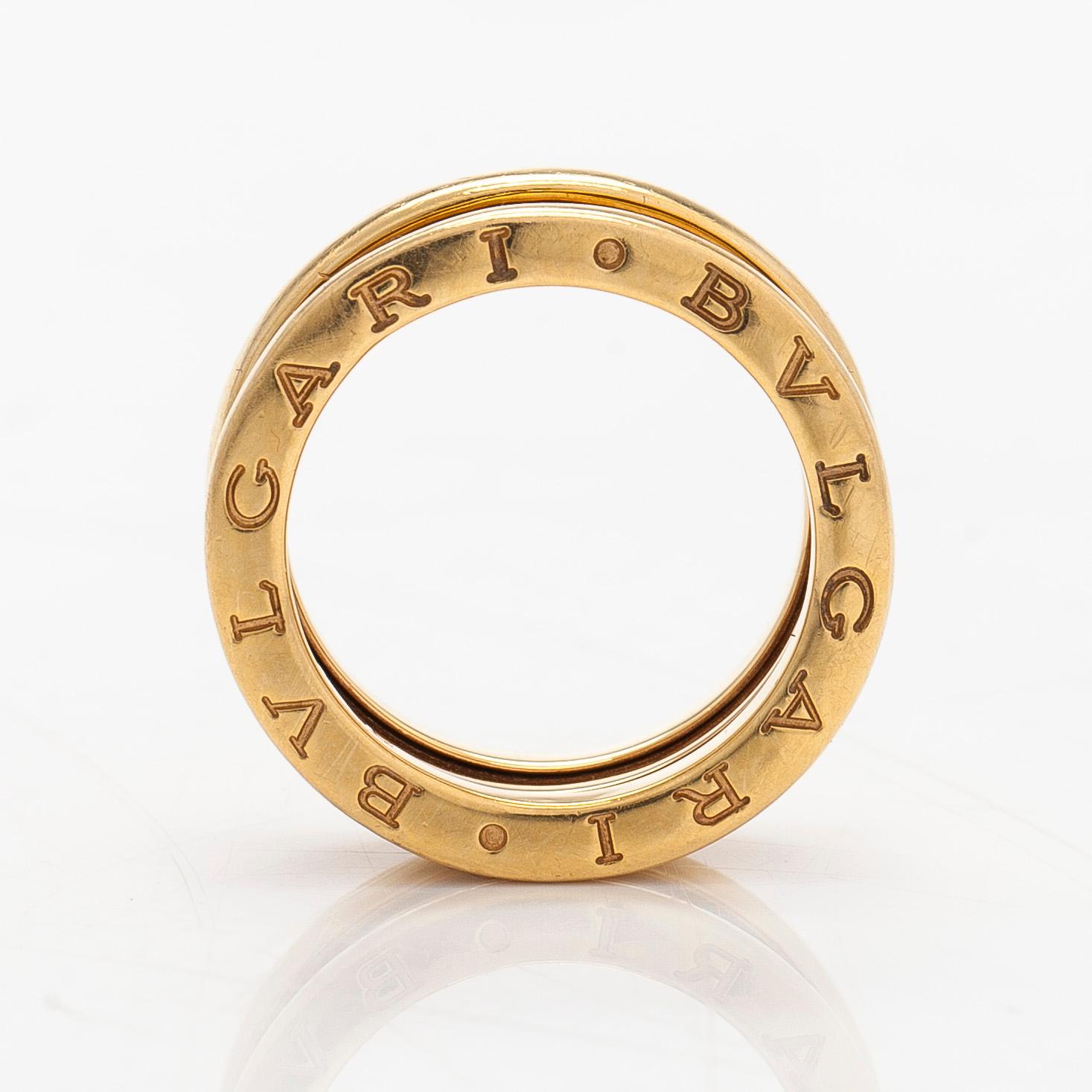 Bulgari, ring, "B.Zero1", 18K guld.