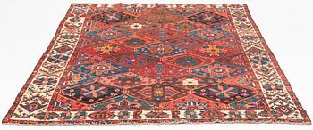 Matta, semiantik, Chahar Mahal/Bakhtiari, ca 290 x 201-211 cm.