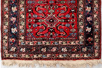 A semiantique Hamadan runner ca 202x95 cm.