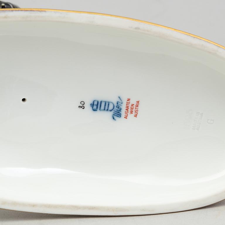 A porcelain figurine, Augarten, Vienna, Austria, 20th century.