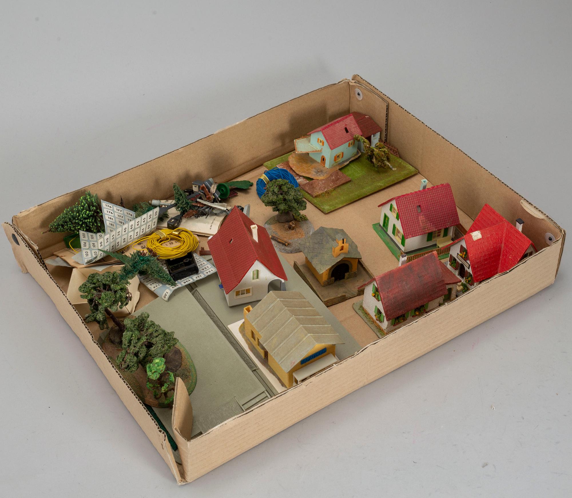 MÄRKLIN, H0, Lok, vagnar och räls.