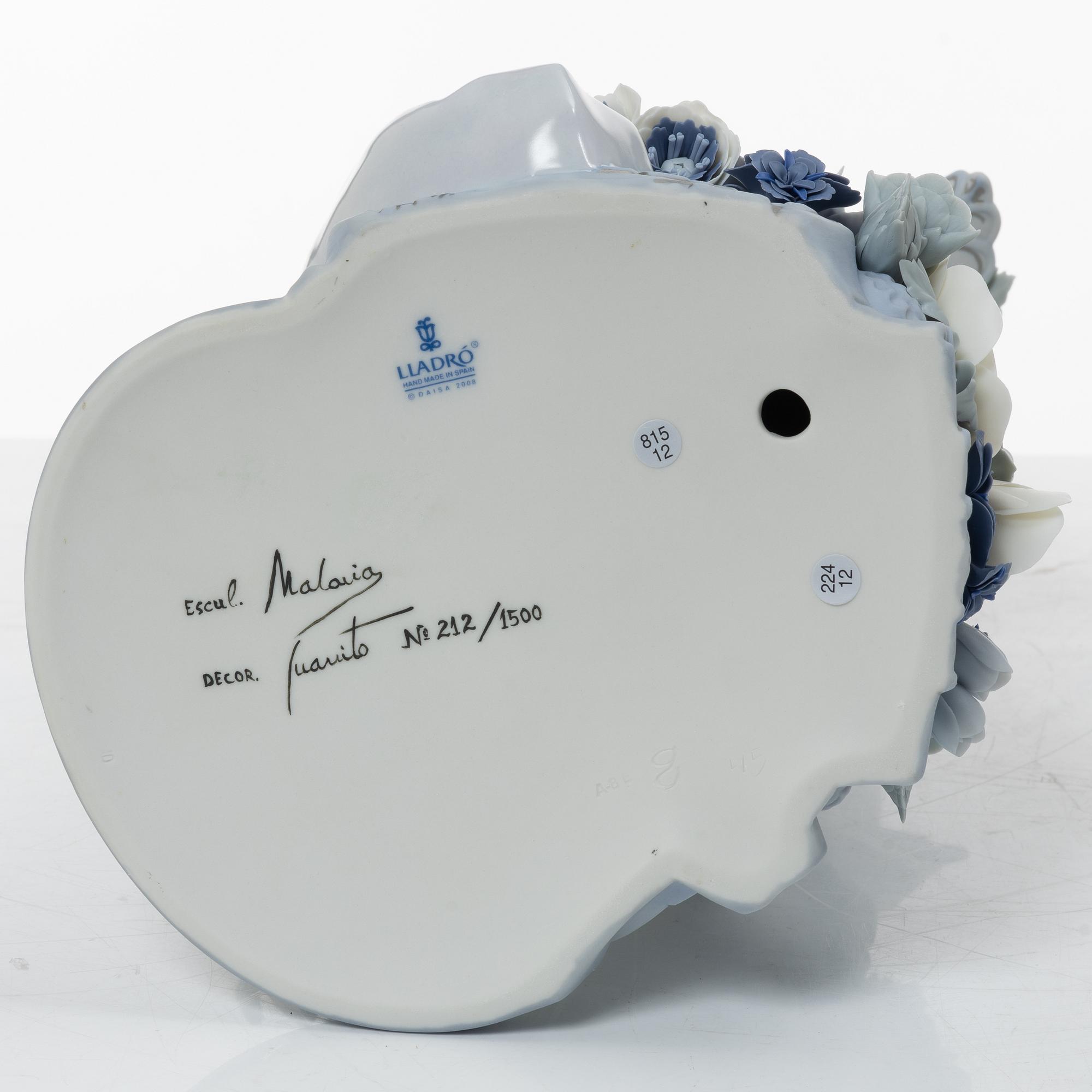 José Javier Malavia, figurine, "Pure Beauty", Lladró, Spain, 2006-2008.