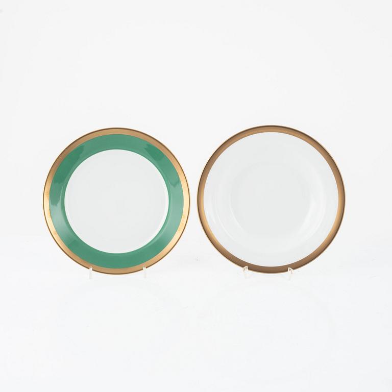 Karin Björquist, 49 pieces of a "Nobel" porcelain service, Rörstrand, Sweden.