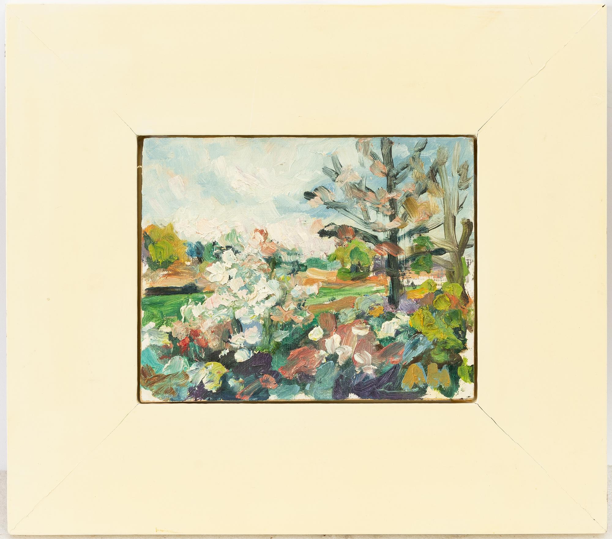 Anders Hultman, "Blommande slån".