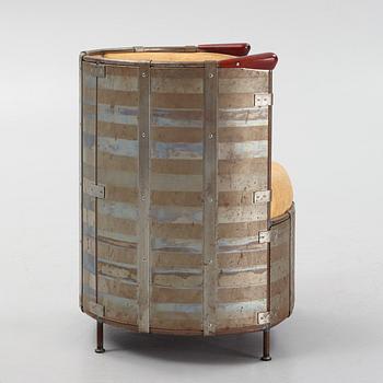 Mats Theselius, an 'Älgskinnsfåtöljen' lounge chair, Källemo, ed. 311/360, Sweden post 1991.