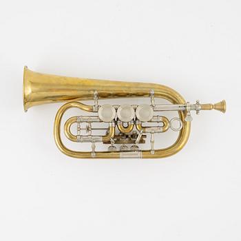 A cornet, Miraphone, Birger Steiner Stockholm.