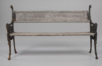 TRÄDGÅRDSSOFFA, omkring 1900-talets mitt.