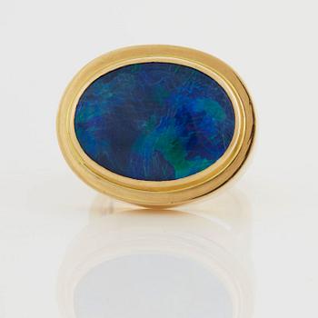 SIGURD PERSSON, Ring med opal.