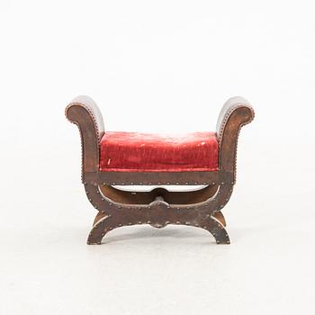Otto Schulz, Attributed, footstool, Boet Göteborg, first half of the 20th century.
