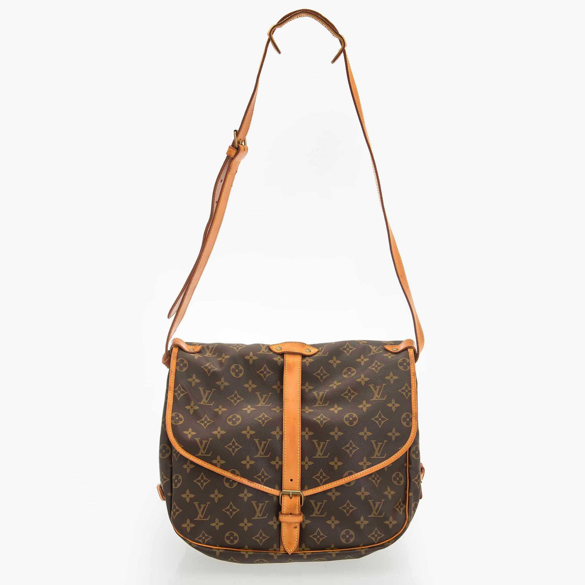 Louis Vuitton, a Monogram Canvas 'Saumur 35' bag.