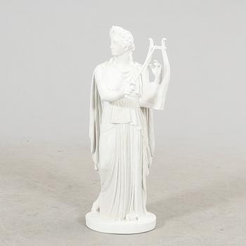 A plaster statue of Erato modern copy.