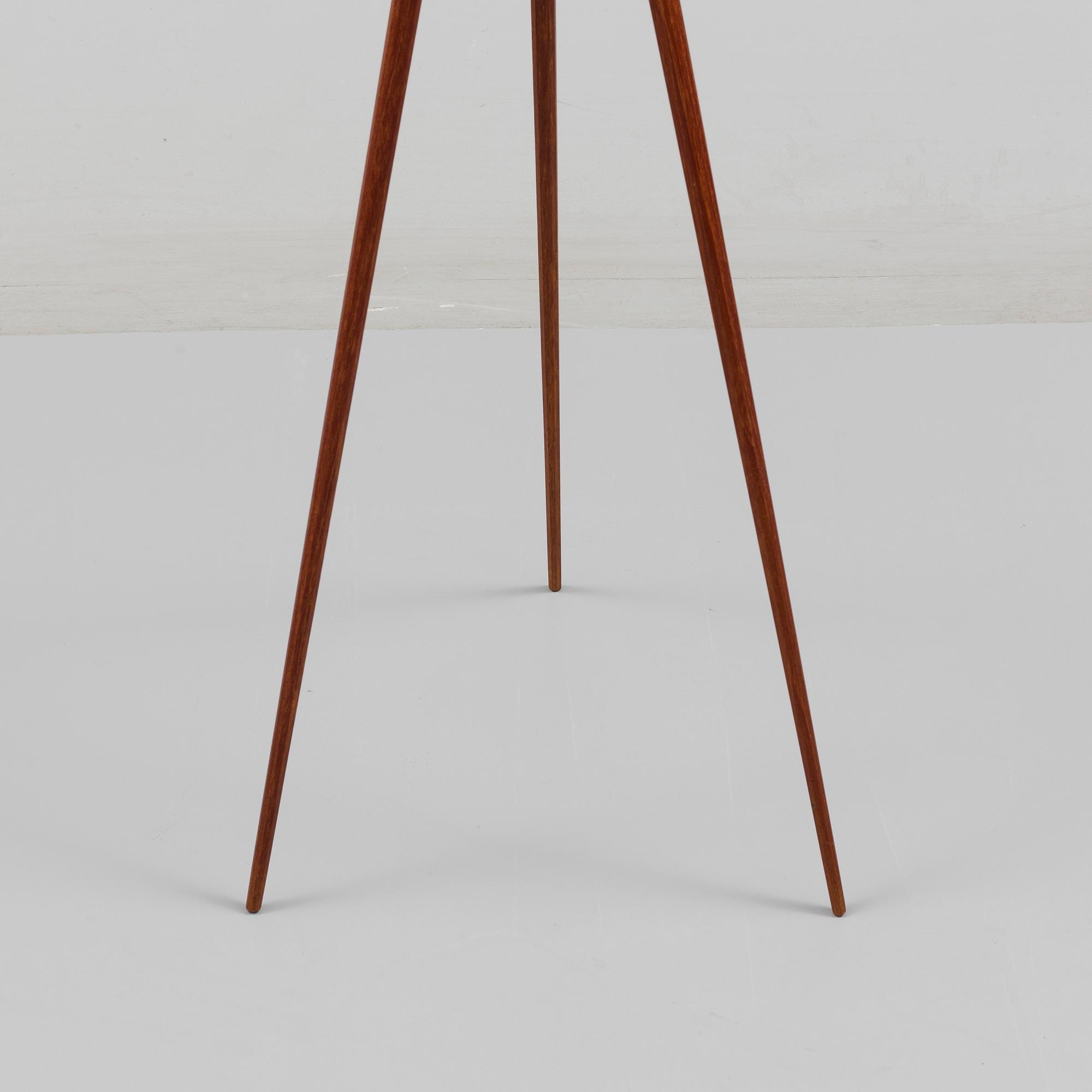 GOLVLAMPA, teak, 1950/60-tal.
