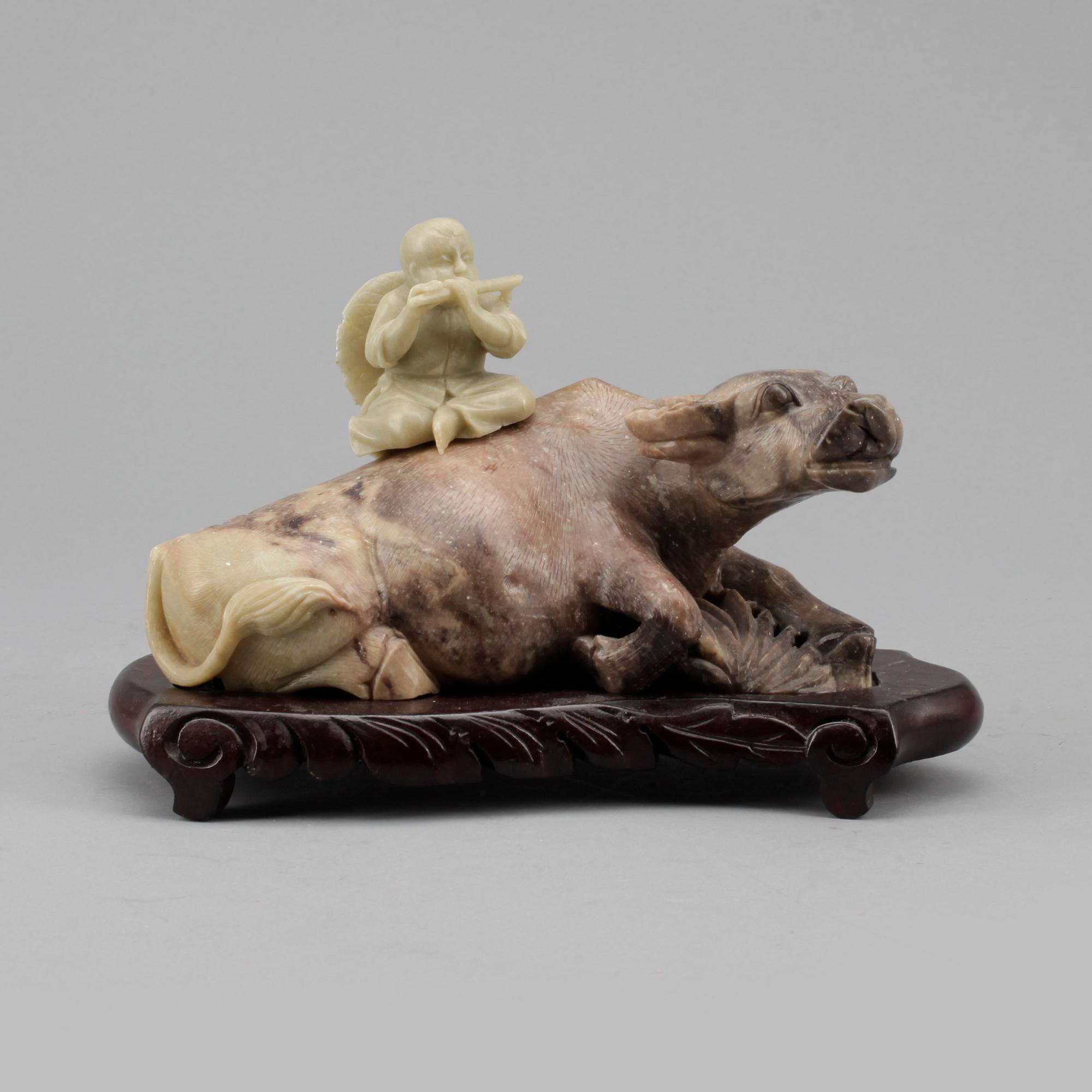 SKULPTUR, soapstone, 1900-tal.